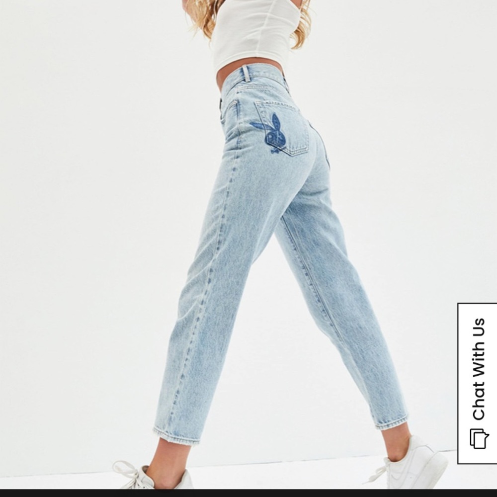 Playboy by Pacsun High Waisted straight leg jeans